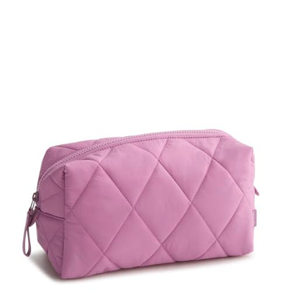 Vera Bradley Large Cosmetic Bag, Bordeaux - color: Bordeaux