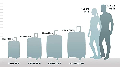 Briggs & Riley Torq Medium 27 Inch Hardside Checked Luggage, Stealth Black - color: Stealth, size: 27"