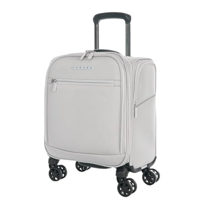 Verage Underseat Carry On Luggage with Wheels,14-Inch,Cloud Gray - color: Cloud Gray, size: 14-Inch Compact Underseat