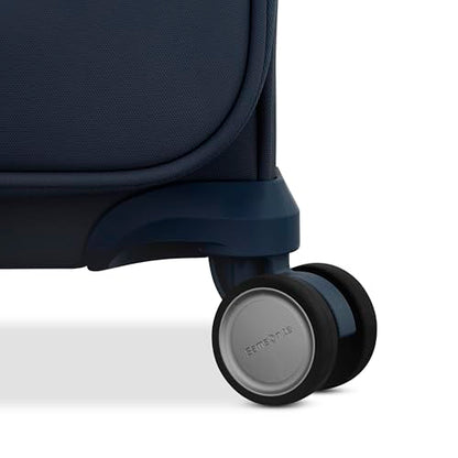 Samsonite Elevation Plus 30-Inch Large Checked Luggage - Expandable Softside Spinner Suitcase - Midnight Blue - color: Midnight Blue, size: Large