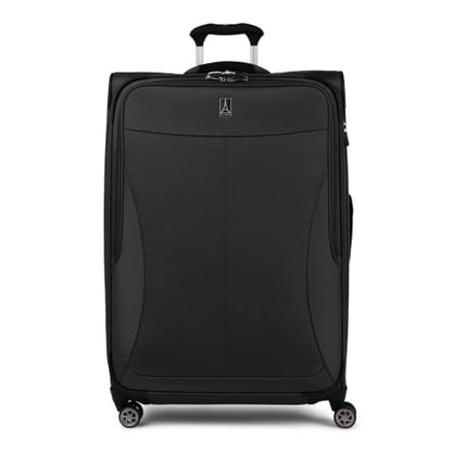 Travelpro 29" Softsided Checked Luggage, Expandable, TSA Lock, Jet Black - color: Jet Black, size: 29-Inch Checked-Large