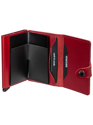 Secrid - color: Red Red, size: 6.5 x 10.2 x 2.1 cm