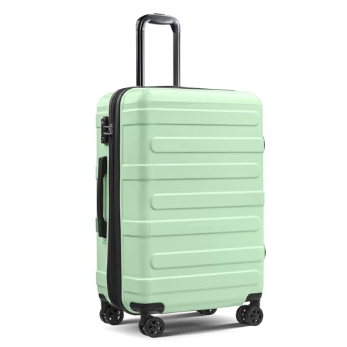 Carry on Luggage 22x14x9 Airline Approved, Expandable - color: Green Mint, size: S (20 In Carry-on)