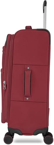 Everest Expandable Softside Spinner - color: Wine, size: 25-Inch Spinner