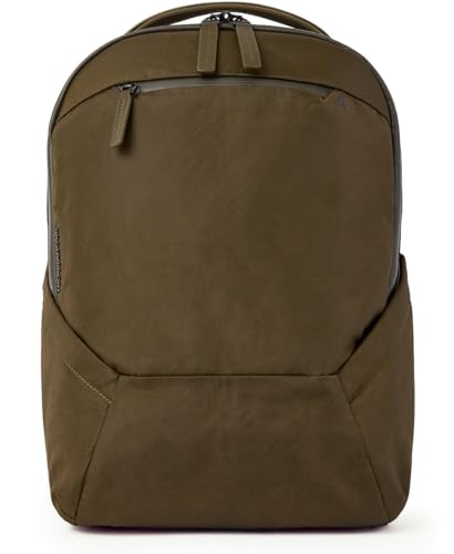 Troubadour Apex Backpack 4.0 EPX Edition - Ultra-Durable 22L Laptop Backpack with Recycled EPX Fabric, Fits 17” Laptop - Lightweight, Travel & Work Backpack – Olive - color: Olive, size: Apex 4.0 EPX
