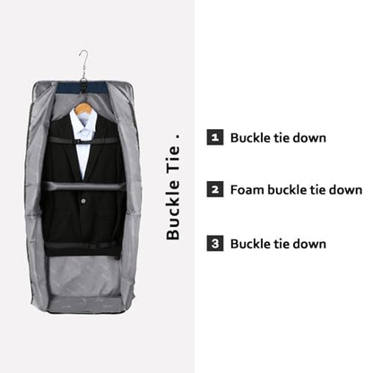 MATEIN Travel Garment Bags, Large Convertible Carry On Garment Bag, Blue - color: Blue