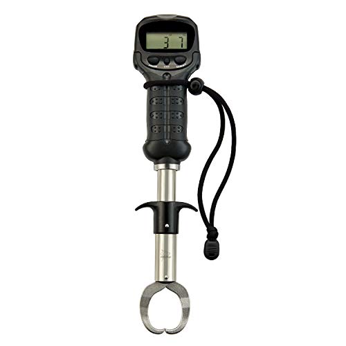 Piscifun Fish Gripper with Digital Scale, 60LB Stainless Steel - color: Black