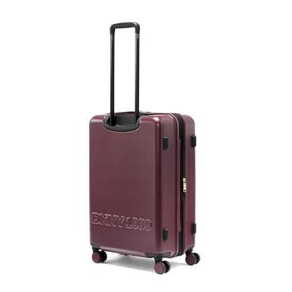 DKNY On the Go 25" Hardshell Lightweight Expandable Checked Luggage with Spinner Wheels,Burgundy - color: Burgundy, size: 25" Checked Luggage