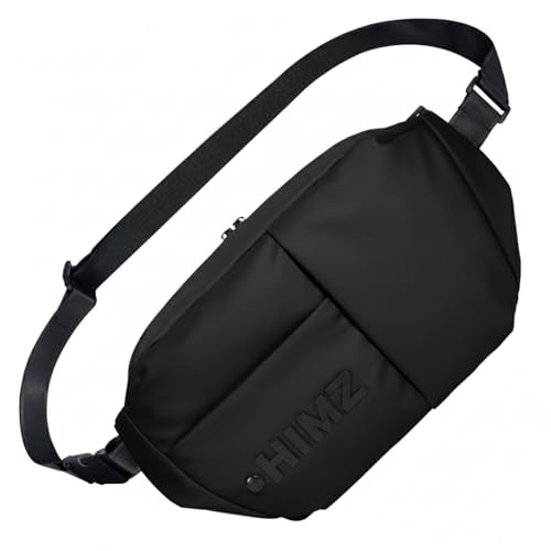 Sling Bag Men Crossbody Fanny Pack Multi-pocket, Black - color: Advanced Black
