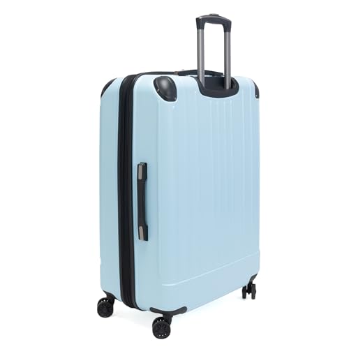 Kenneth Cole Reaction Flying Axis 28" Hardside Expandable 8-Wheel Spinner Check-Size Luggage, Dream Blue - color: Dream Blue, size: 28-Inch Checked