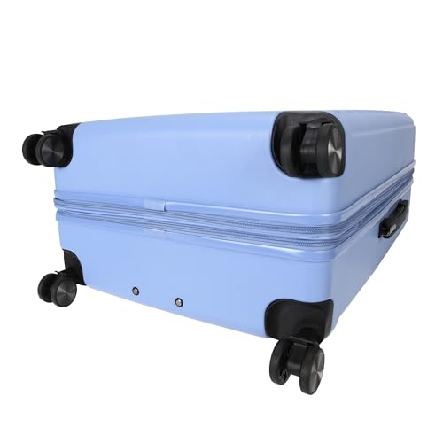 TRIPS EON 28-Inch Lightweight Durable Hardside 8-Wheel Spinner Checked Suitcase Size Luggage, Ashleigh Blue - color: Ashleigh Blue, size: LARGE CHECKED