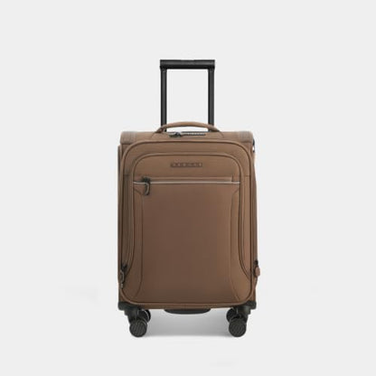 Verage Toledo Carry On Luggage with Spinner Wheels (20-Inch, Cocoa Brown) | Softside Expandable Suitcase, TSA Lock, Business Suitcase - color: Cocoa Brown, size: Carry-On 20-Inch