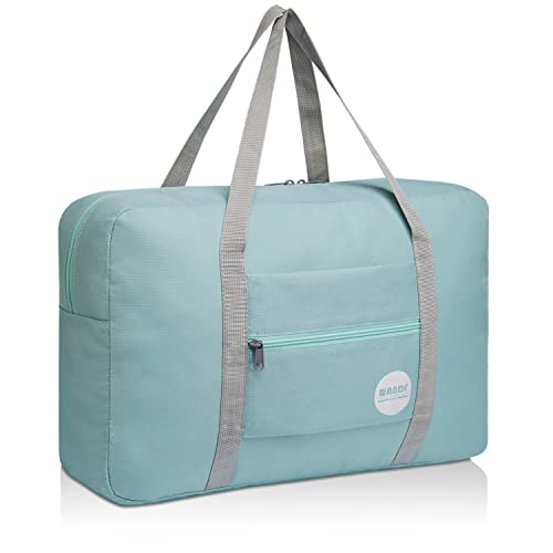 WANDF Personal Item Travel Bag, Carry On Duffle Bag Women - color: Mint Green