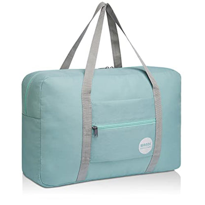 WANDF Personal Item Travel Bag, Carry On Duffle Bag Women - color: Mint Green