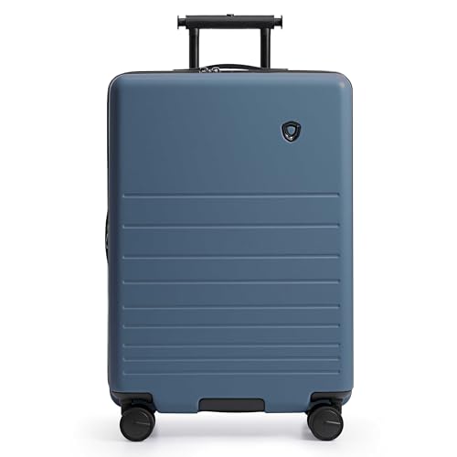 Traveler's Choice Markham Hardside Expandable Luggage with Hinomoto Spinner Wheels, 26-Inch Medium, Navy - color: Navy, size: 26-Inch Medium