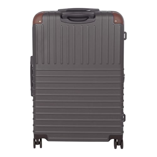 Eddie Bauer Strata Luggage | Hardside | Spinner Wheels | Expandable | Lightweight | Travel Essentials, Cinder, 30" (Check-In) - color: Cinder, size: 30" (Check-In)