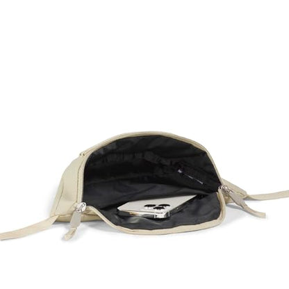 THE NORTH FACE Jester Lumbar Pack | Fanny Pack With Water Repellent Finish, 2.2 Liters, Crossbody Adjustable Strap - color: Desert Stone Dark Heather/Desert Stone, size: One Size
