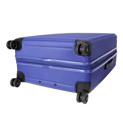 TRIPS AXIS 2-Piece Hardside 8-Wheel Spinner Luggage Set: 20" Carry-On & 28" Checked Suitcase Size Luggage, Navy - color: Navy, size: 2PC SET(CARRY ON+ LG CHECK)