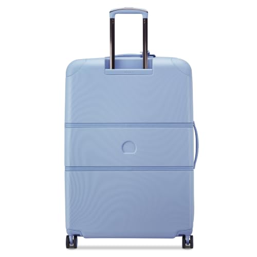 DELSEY PARIS Chatelet Air 2.0, 28 Inch Checked Suitcase, Light Blue - color: Light Blue, size: Checked-Large 28 Inch