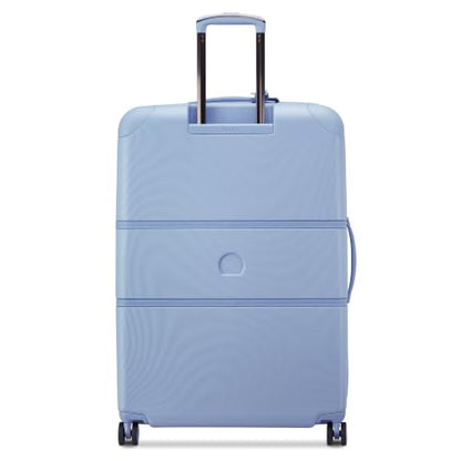DELSEY PARIS Chatelet Air 2.0, 28 Inch Checked Suitcase, Light Blue - color: Light Blue, size: Checked-Large 28 Inch