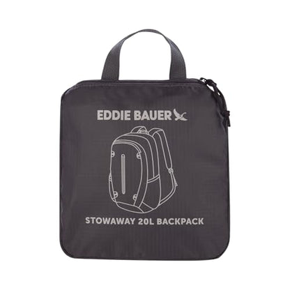 Eddie Bauer Stowaway Packable Backpack - Dark Smoke, 20L - color: Dark Smoke, size: 20L