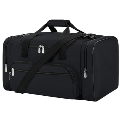 Sports Duffel Bag 26 Inch Travel Gym Duffle, Black - color: Black, size: 26 inch