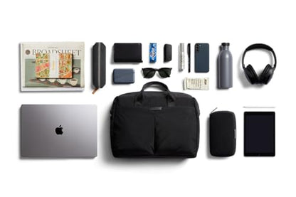 Bellroy Tokyo Work Bag, Laptop Messenger - Raven | 20L laptop messenger bag made for work and commuting - color: Raven