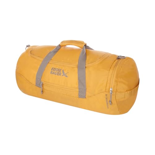 Eddie Bauer Stowaway Packable Duffel Bag, 45L, Field Gold - color: Field Gold