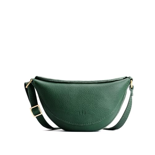 Portland Leather Goods Koala Sling Bag - Adjustable Full-Grain Leather - color: Bacalar, size: Small
