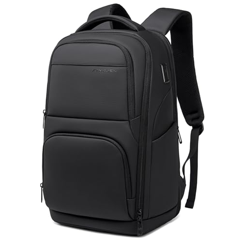 FENRUIEN 15.6 Inch Business Laptop Backpack for Men, Black - style: Regular Backpack