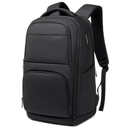 FENRUIEN 15.6 Inch Business Laptop Backpack for Men, Black - style: Regular Backpack