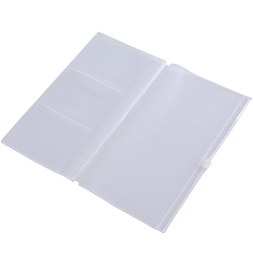 Kraft File Folder + Zipper Pouch & Card Sleeve Travel Accessories Kit for Standard Size Travelers Notebook, 4.25"x8.25" - size: Standard Size