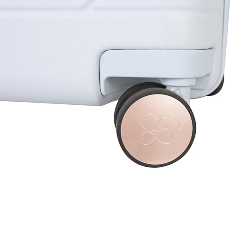 Jessica Simpson Aris 20" Expandable 8-Wheel Spinner Carry On Luggage Suitcase, Niagara Mist - color: Niagara Mist, size: Carry-On