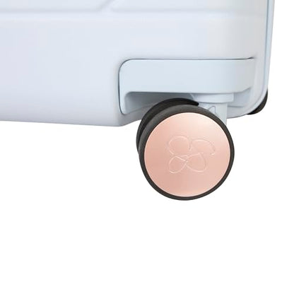 Jessica Simpson Aris 20" Expandable 8-Wheel Spinner Carry On Luggage Suitcase, Niagara Mist - color: Niagara Mist, size: Carry-On