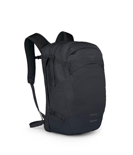 Osprey Nebula Commuter Backpack, Black OS | everyday bag, campus pack, laptop carry, Black color, OS size - color: Black