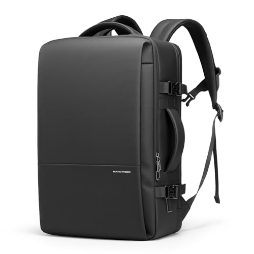 MARK RYDEN Business Backpack for Men, 30L Waterproof Laptop Backpack - color: Elegant Black, size: Standard – 30L