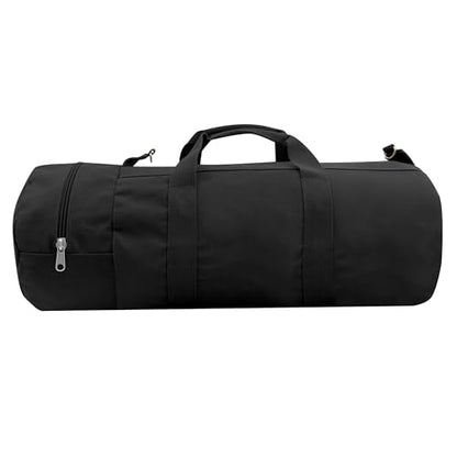 Rothco Canvas Double-Ender Sports Bag - Durable & Spacious Travel Companion or Gym Accessory - color: Black