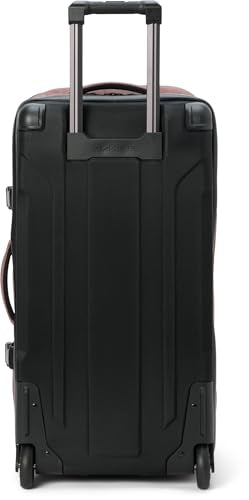 Dakine Split Roller 85L, 2-Wheel Travel Luggage, Marron | 85L 2-wheel luggage, split-level organization, Split-Wing collapsible brace, lockable YKK zippers, urethane wheels, recycled - color: MARRONCTED, size: 85L