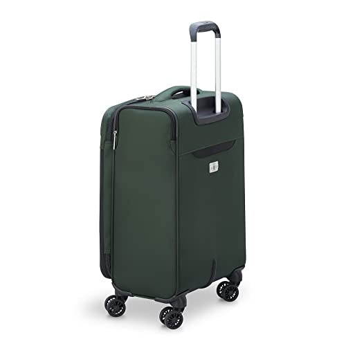 DELSEY PARIS Sky Max 2.0 Softside Expandable Luggage with Spinner Wheels, Green, 2-Piece Set (21/24) - color: Green, size: 2-Piece Set (21/24)