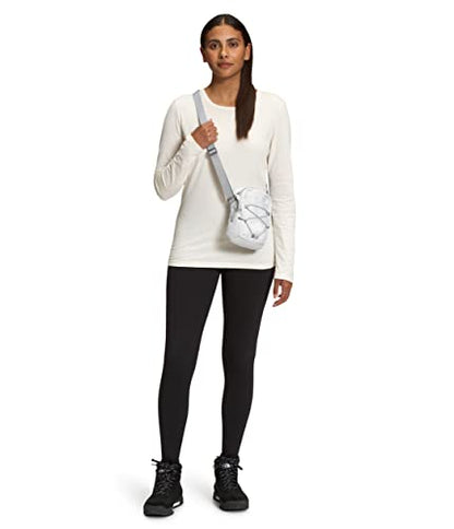 The North Face Jester Crossbody Bag - color: Tnf White Metallic Melange/Mid Grey