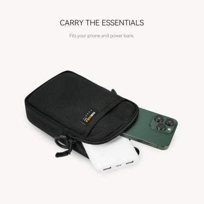 reeyee 1680D Cordura Phone Pouch, Tactical Crossbody Bag, Gray