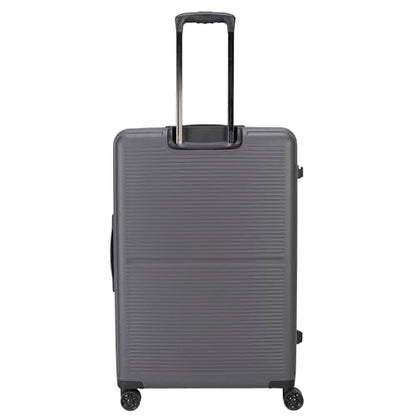TRIPS AXIS 28-Inch Lightweight Durable Hardside 8-Wheel Spinner Checked Suitcase Size Luggage, Asphalt - color: Asphalt, size: LARGE CHECKED