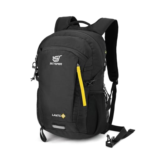 SKYSPER Small Hiking Backpack, 20L/30L Lightweight Travel Backpacks Hiking Daypack for Women Men - color: Lantc20-black, size: 30 l