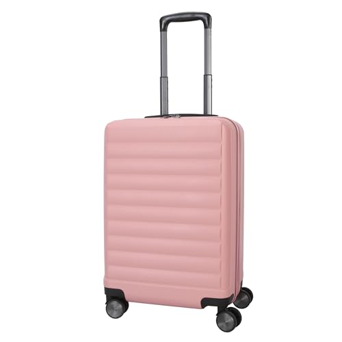 TRIPS EON 20-Inch Carry-On Lightweight Durable Hardside 8-Wheel Spinner Cabin Size Luggage, Ash Rose - color: Ash Rose, size: CARRY ON