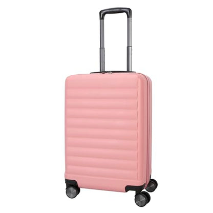 TRIPS EON 20-Inch Carry-On Lightweight Durable Hardside 8-Wheel Spinner Cabin Size Luggage, Ash Rose - color: Ash Rose, size: CARRY ON
