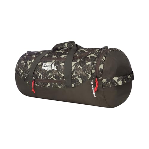 Eddie Bauer Stowaway Packable Duffel Bag, 45L, Dark Loden - color: Dark Loden