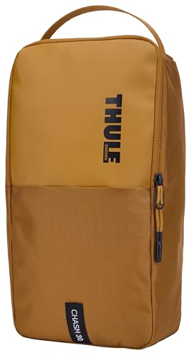 Thule Chasm Duffel bag, Weather-resistant materials, Easy packing, Converts to backpack, Internal pockets, Travel-ready - color: Golden Brown, size: 30L