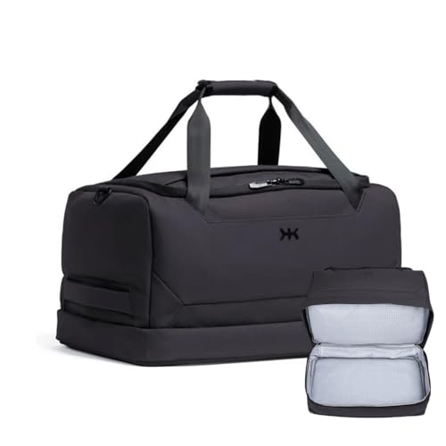 Knack Expandable Travel Duffel Bag, 35L-48L, 4-5 Day - color: Midnight Black, style: Travel Duffel