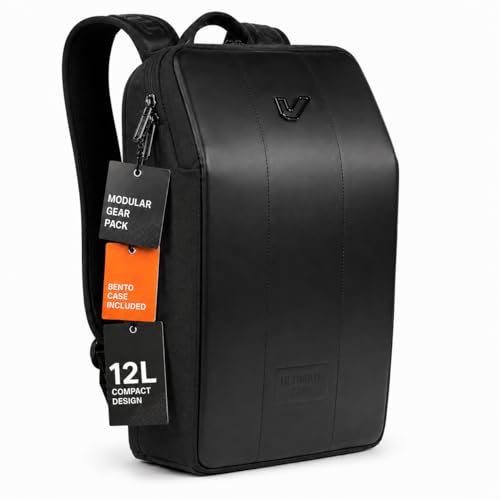 Gruv Gear Travel Laptop Backpack 12L UE Edition Compact Tech Backpack with Modular Storage, Side Access Pockets & Water-Resistant Design, Small Carry for Work, Travel & Everyday Carry - style: Ue Edition