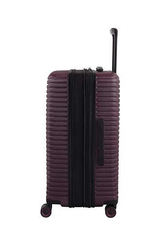 It Luggage Precursor Titan 31" Hardside Checked 8 Wheel Expandable Spinner, Fine Wine - color: Fine Wine